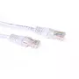 ACT Cavo patch U/UTP CAT6A bianco da 10 metri con connettori RJ45