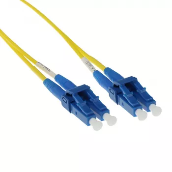 ACT Cavo patch in fibra ottica duplex LSZH monomodale 9/125 OS2 short-boot da 5 m con connettori LC