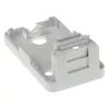 ACT Scatola keystone da parete 1 porta, bianco, 1 pezzo