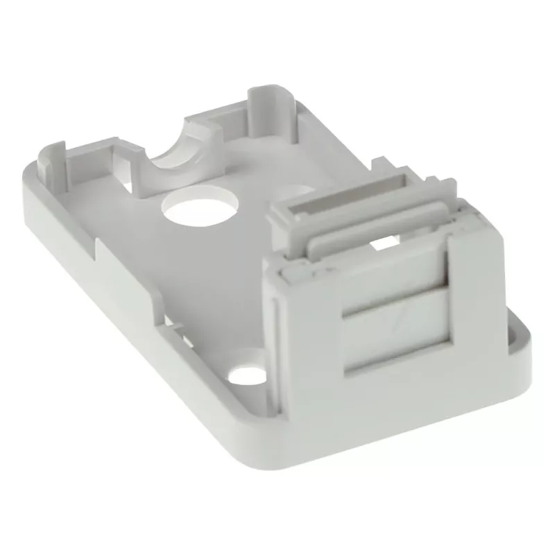 ACT Scatola keystone da parete 1 porta, bianco, 1 pezzo