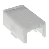 ACT Scatola keystone da parete 1 porta, bianco, 1 pezzo