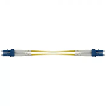 ACT Cavo patch in fibra ottica duplex monomodale 9/125 OS2 corazzato da 30 m con connettori LC