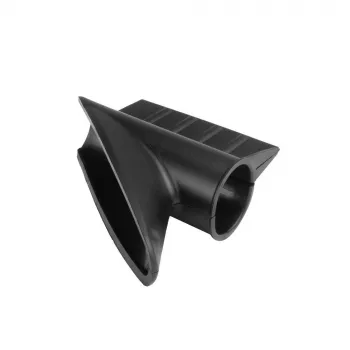ACT Strumento di guida per avvolgicavo a spirale 15 mm, gestione cavi, nero, cloruro di polivinile (PVC), 1,5 cm