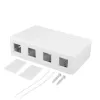 ACT placca keystone da parete vuota per 4 connettori femmina keystone