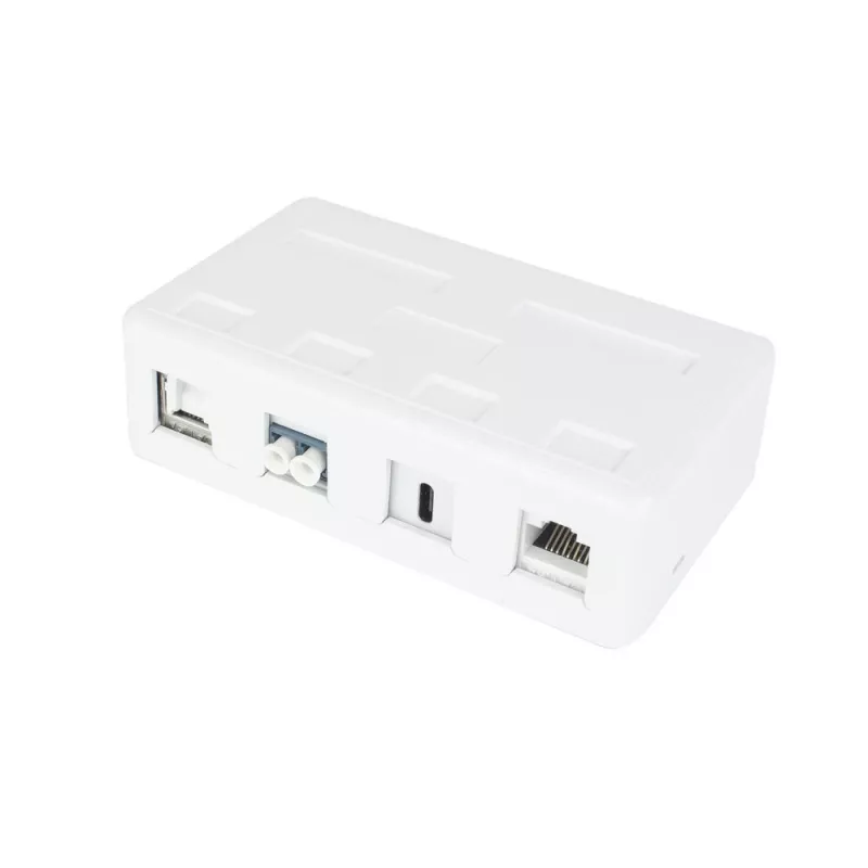 ACT placca keystone da parete vuota per 4 connettori femmina keystone