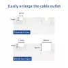 ACT placca keystone da parete vuota per 4 connettori femmina keystone