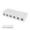ACT placca keystone da parete vuota per 6 connettori femmina keystone