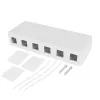 ACT placca keystone da parete vuota per 6 connettori femmina keystone