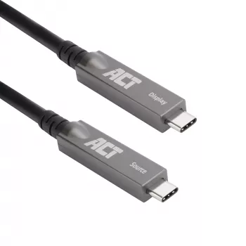 ACT cavo ottico attivo (AOC) USB-C 3.2 Gen2, per touch panel, video, dati, alimentazione, 3 m