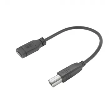ACT cavo adattatore da connettore femmina USB-C a USB-B 2.0 per stampante 0,2 m