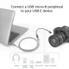 ACT cavo adattatore da connettore femmina USB Type-C a connettore maschio USB Micro-B 2.0 0,2 m