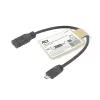 ACT cavo adattatore da connettore femmina USB Type-C a connettore maschio USB Micro-B 2.0 0,2 m
