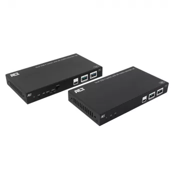 ACT set extender AV multimediale con switch USB-C duale, CAT6A, 100 metri