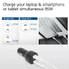 ACT caricabatterie da auto USB-C a 2 porte con ricarica rapida 95W con Power Delivery PPS, Quick Charge e GaNFast