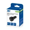 ACT caricabatterie da auto USB-C a 2 porte con ricarica rapida 95W con Power Delivery PPS, Quick Charge e GaNFast