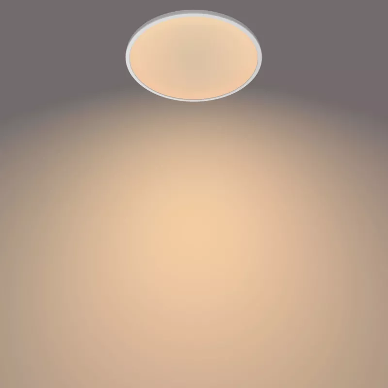 Philips Functional plafoniera extra sottile 18 W, LED, lampadina non sostituibile, 2700 K, 1500 lm, IP20, bianco