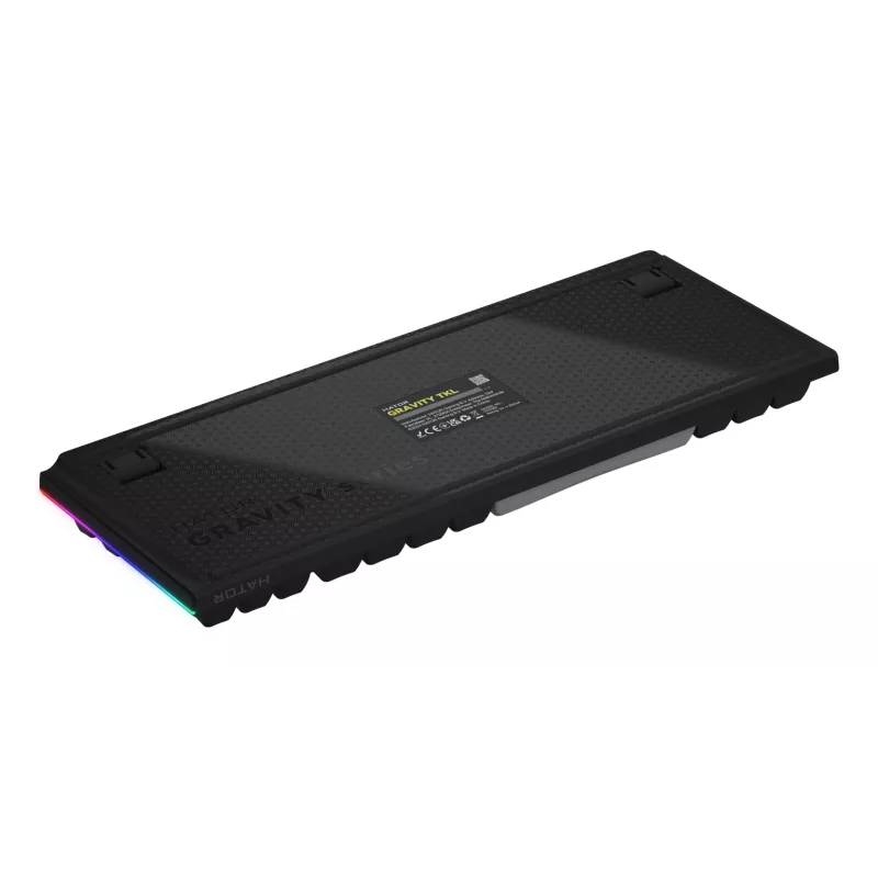 HATOR Gravity TKL tastiera gaming USB QWERTY US English nero