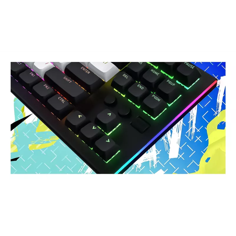 HATOR Gravity TKL tastiera gaming USB QWERTY US English nero