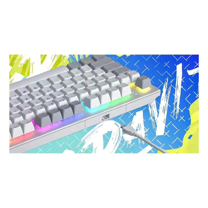 HATOR Gravity TKL tastiera gaming USB QWERTY US English nero