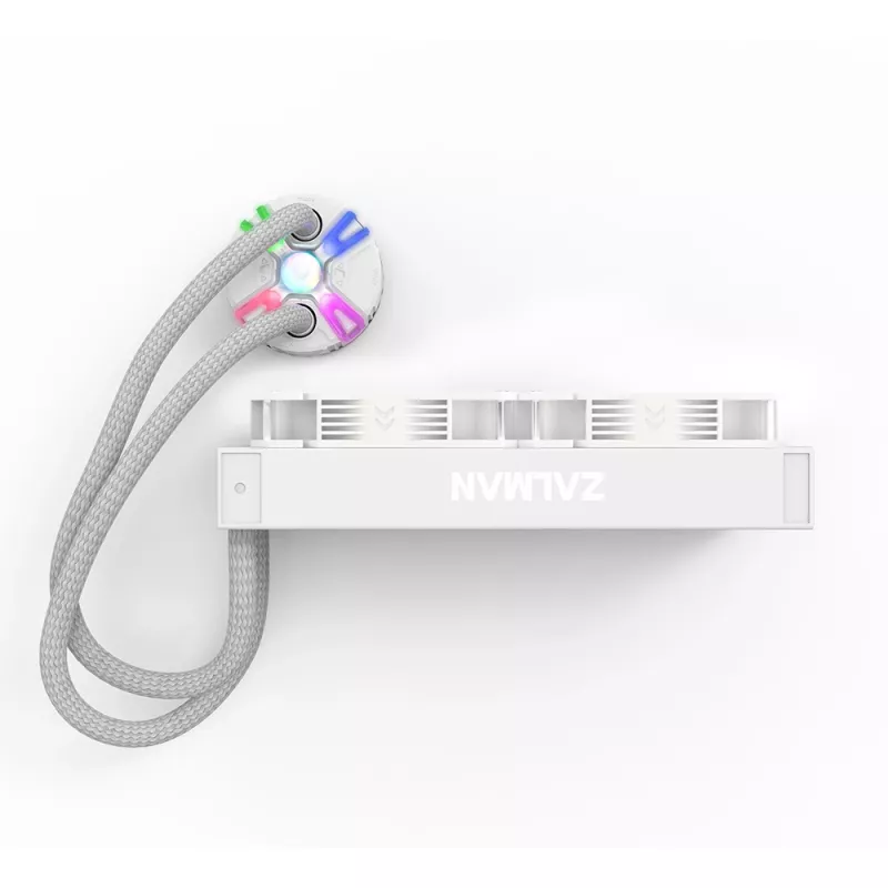 Zalman Reserator5 Z24 ARGB bianco dissipatore a liquido all-in-one per processori 12 cm