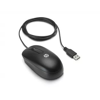 HP mouse laser USB a 3 tasti, laser, USB Type-A, nero