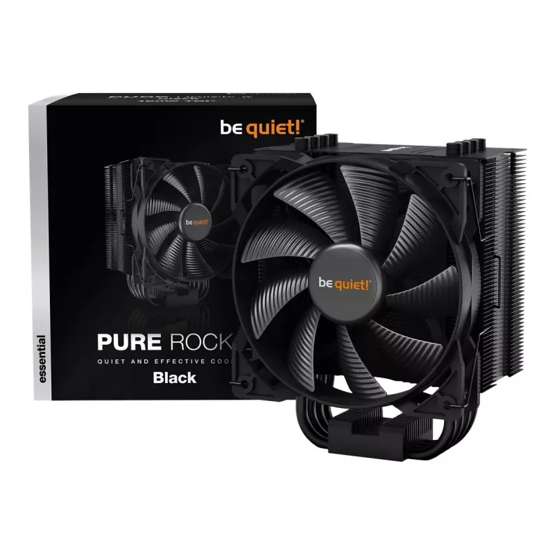 be quiet! Pure Rock 2 Black dissipatore ad aria per CPU (BK007)