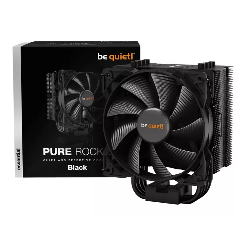 be quiet! Pure Rock 2 Black dissipatore ad aria per CPU (BK007)