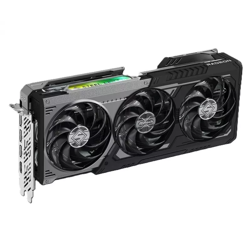 ASRock Radeon RX 9070 GRE Steel Legend Dark 12GB OC scheda grafica