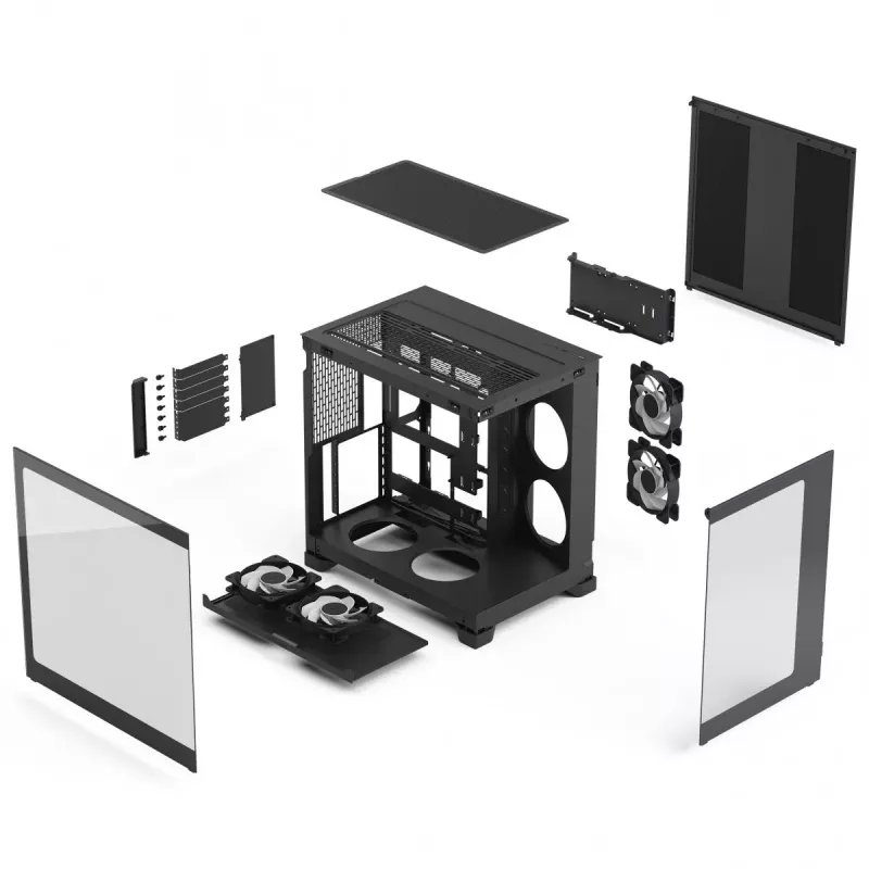 Fractal Design Pop 2 Vision Black RGB case Midi-Tower (FD-C-POV2A-02)