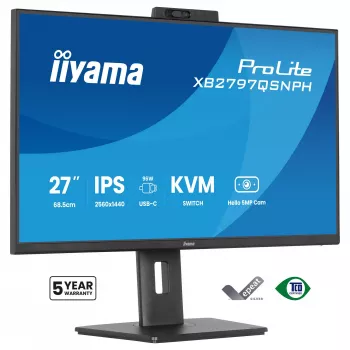iiyama ProLite XB2797QSNPH-B1 monitor 27 pollici QHD IPS 75Hz