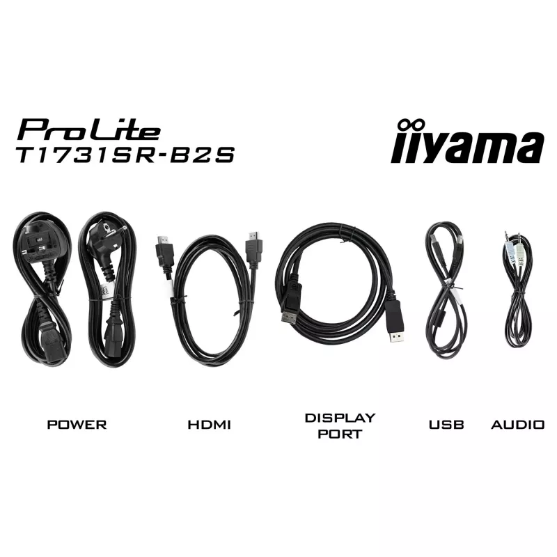 iiyama ProLite T1731SR-B2S monitor touchscreen 17 pollici SXGA