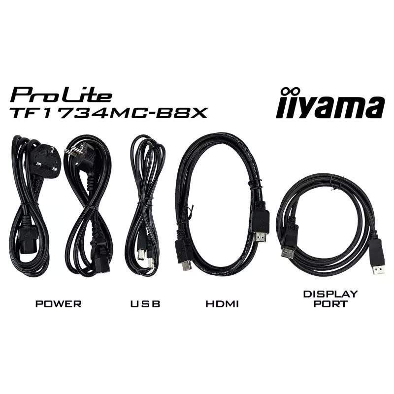 iiyama ProLite TF1734MC-B8X monitor touch open-frame 17 pollici SXGA