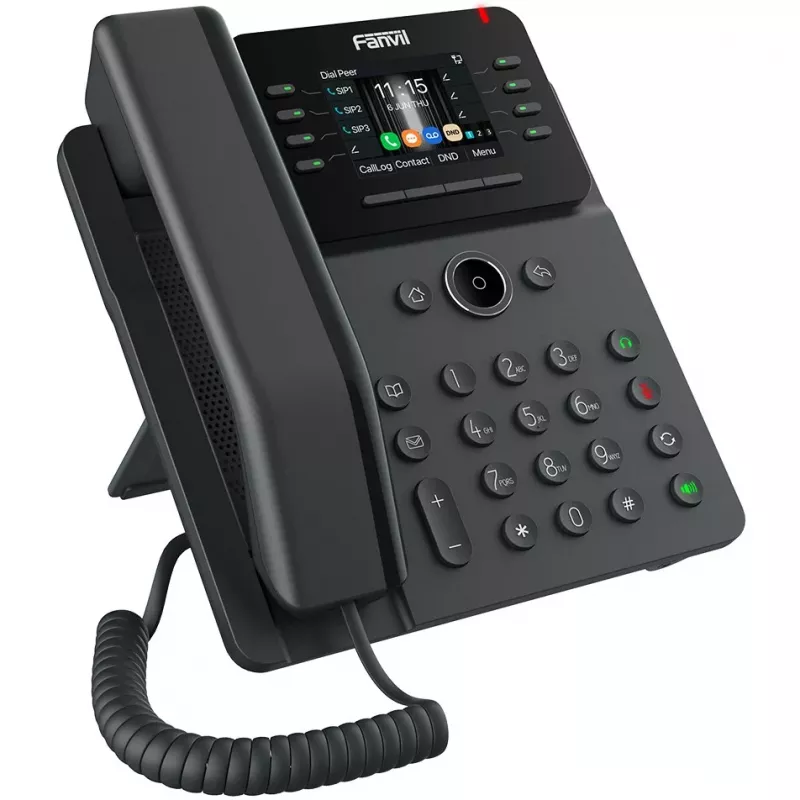 Fanvil V62G telefono IP da tavolo Gigabit SIP (12 linee, display a colori)