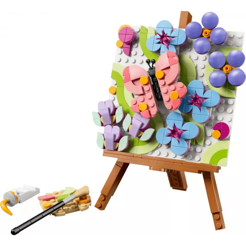LEGO Creator 3-in-1 31390 Quadro decorativo floreale (348 pezzi)