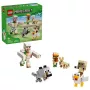 LEGO Minecraft 21592 Attacco nel deserto del cavaliere di polli (428 pezzi)