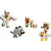 LEGO Minecraft 21592 Attacco nel deserto del cavaliere di polli (428 pezzi)