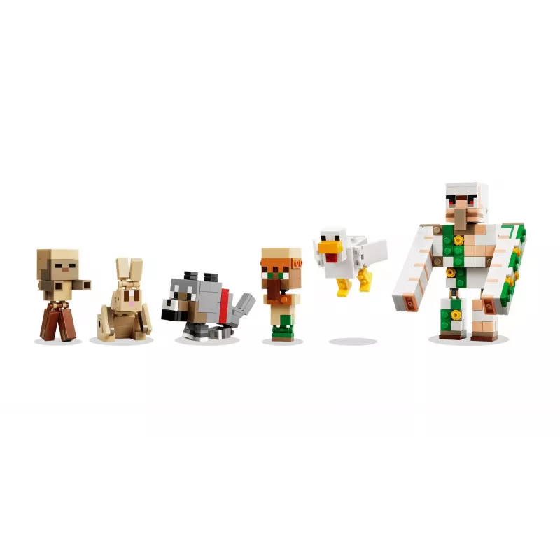 LEGO Minecraft 21592 Attacco nel deserto del cavaliere di polli (428 pezzi)