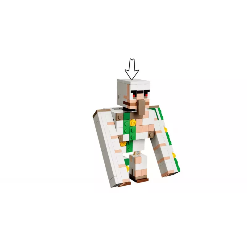 LEGO Minecraft 21592 Attacco nel deserto del cavaliere di polli (428 pezzi)