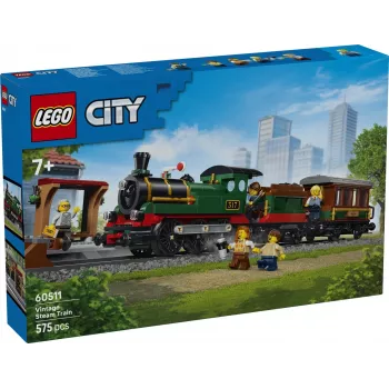 LEGO City 60511 Treno a vapore storico (575 pezzi)