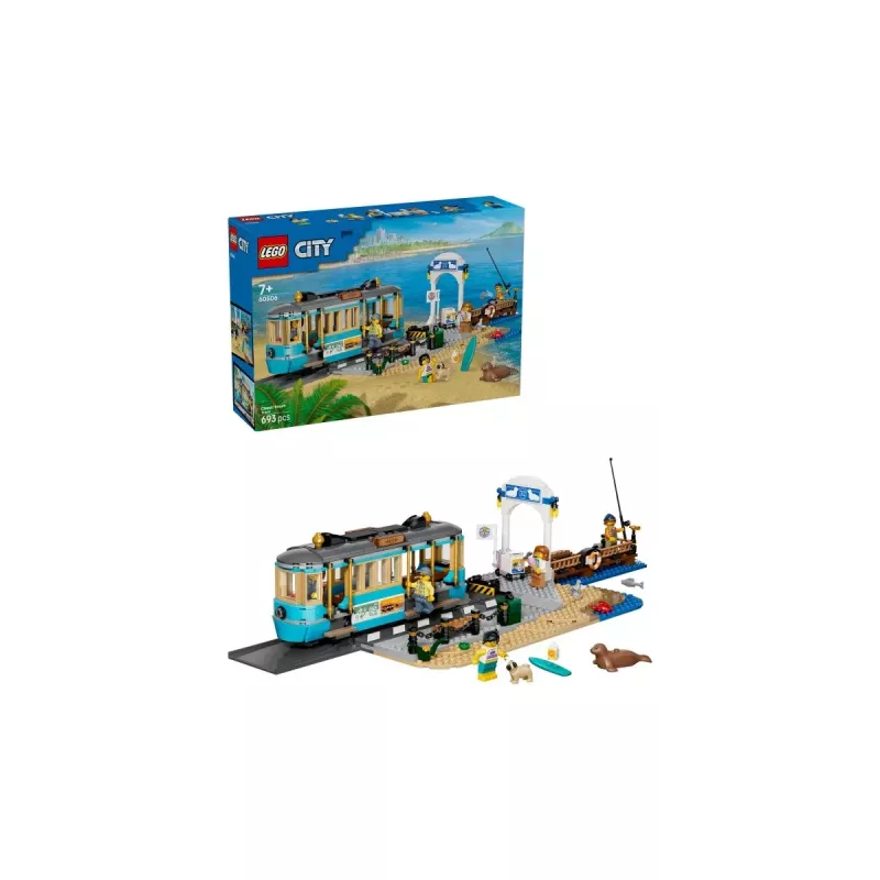 LEGO City 60506 Tram balneare classico (693 pezzi)