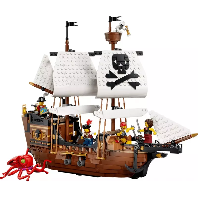 LEGO Creator 3-in-1 31387 Nave pirata iconica (1074 pezzi)