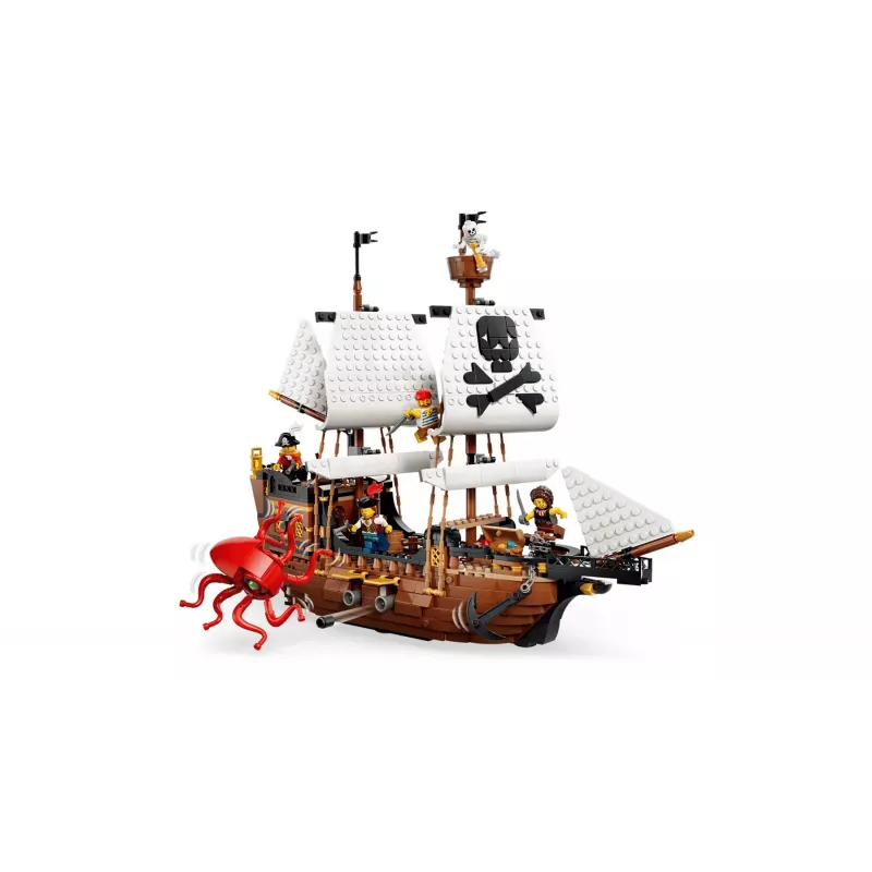 LEGO Creator 3-in-1 31387 Nave pirata iconica (1074 pezzi)