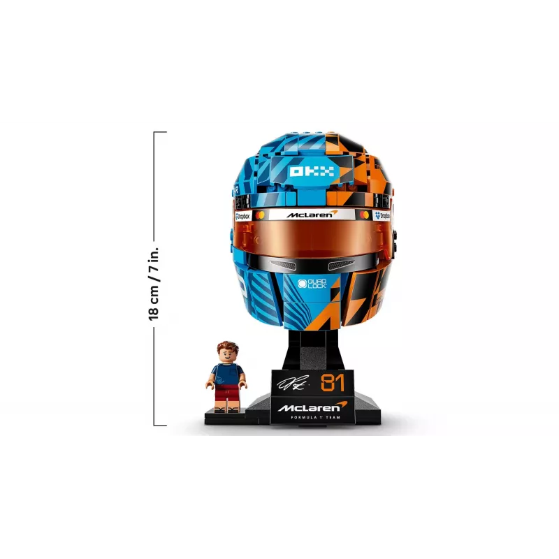 LEGO Editions 43017 Casco McLaren F1 Oscar Piastri (793 pezzi)