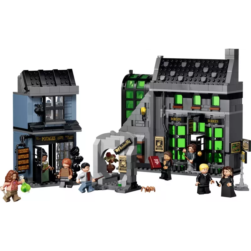 LEGO Harry Potter 76471 Negozi di magia di Via Notturna (788 pezzi)