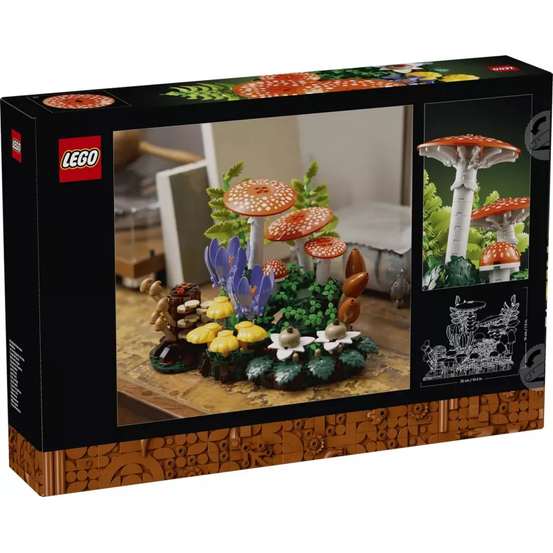 LEGO Botanicals 11505 Funghi del bosco (806 pezzi)
