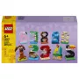 LEGO 40807 Numeri per compleanno - decorazione torta con animali da costruire (281 pezzi)