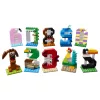 LEGO 40807 Numeri per compleanno - decorazione torta con animali da costruire (281 pezzi)