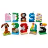 LEGO 40807 Numeri per compleanno - decorazione torta con animali da costruire (281 pezzi)