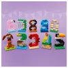 LEGO 40807 Numeri per compleanno - decorazione torta con animali da costruire (281 pezzi)