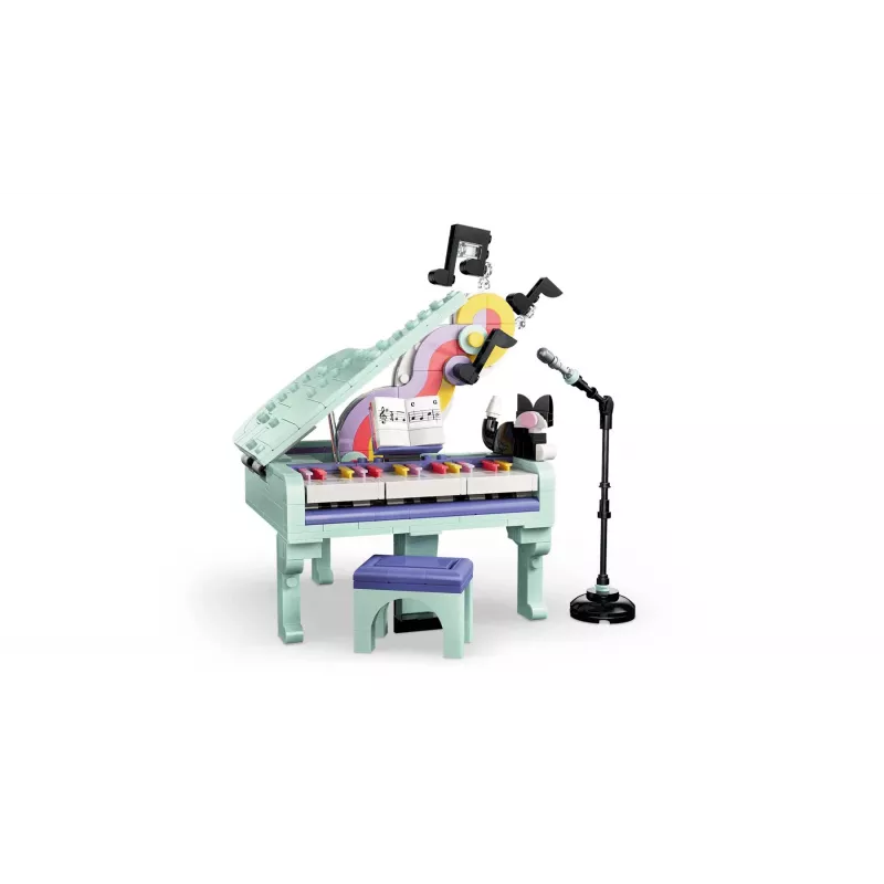 LEGO Creator 3-in-1 31392 Pianoforte decorativo con gatto (485 pezzi)